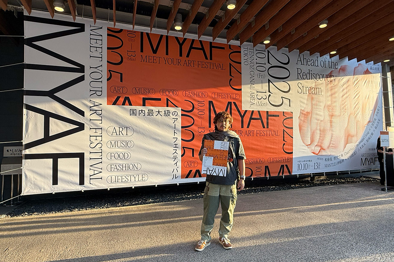 斬新な建築構造、まるで万博のパビリオンのような巨大スクリーンの映像世界、そしてステージ演奏……。全てがエンターテイメントでした！（HAL.カトー）